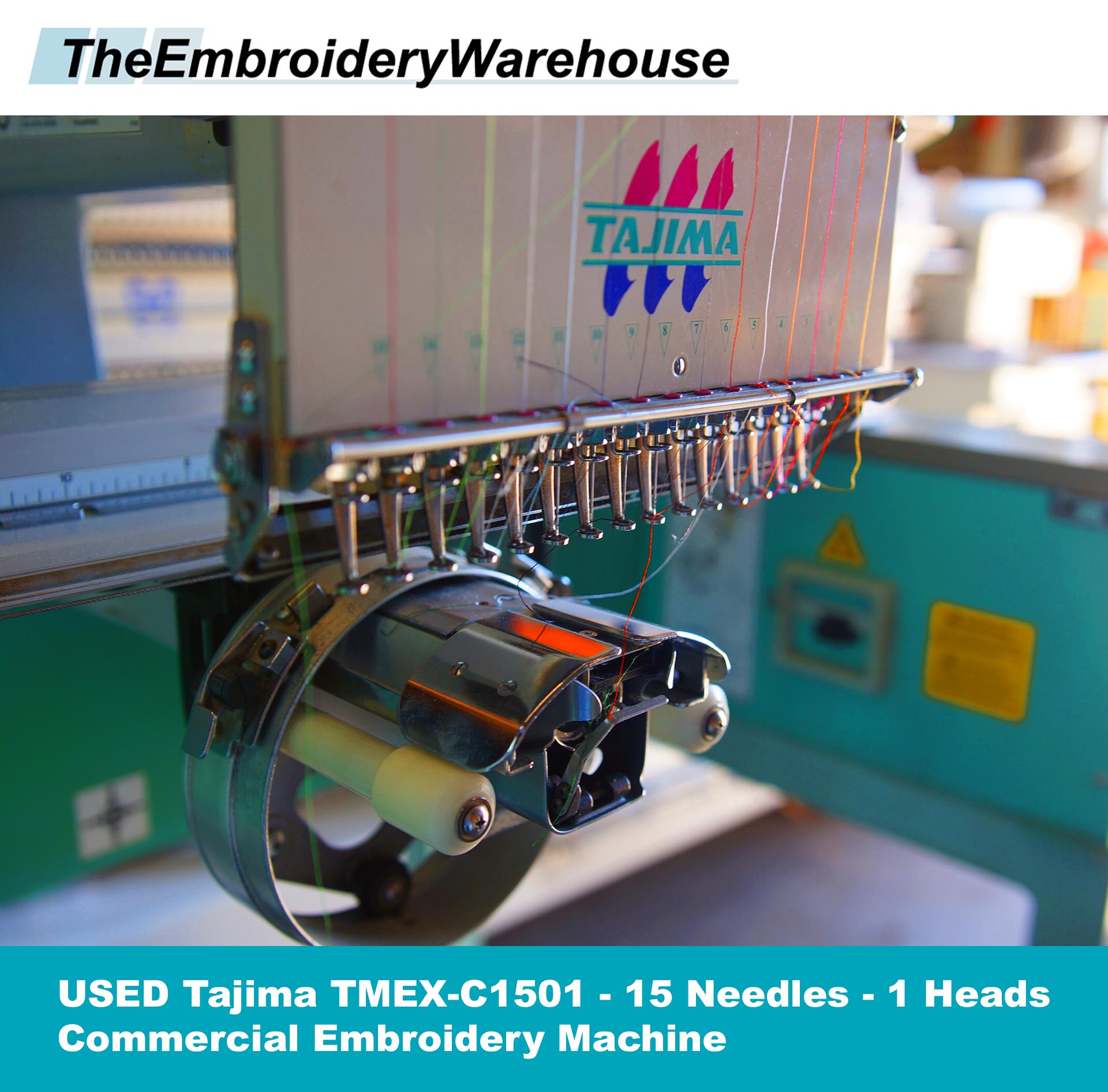 USED Tajima TMEXC1501 15 Needles 1 Head